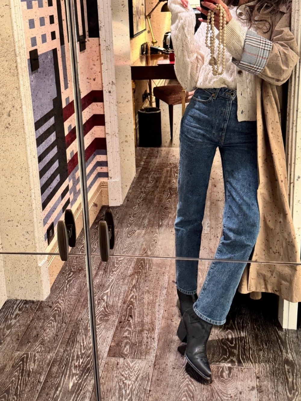 KHAITE DANIELLE MONTGOMERY JEANS